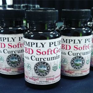 Simply Pure - CBD - SoftGels with Curcumin