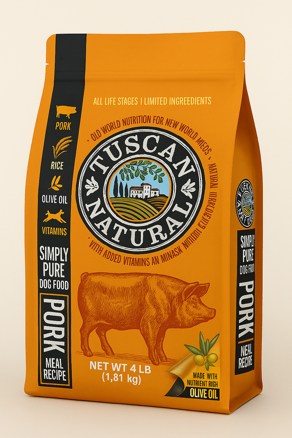 - Tuscan Natural - Simply Pure - Dog - Pork Meal